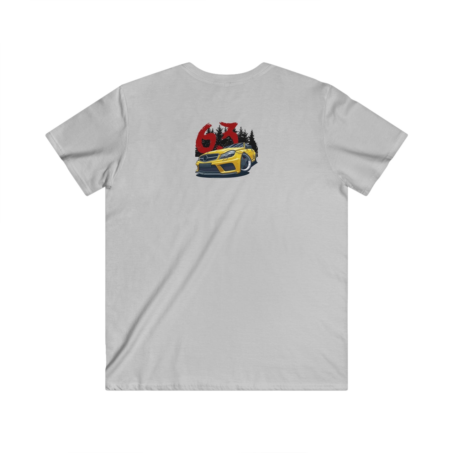 Mercedes Fitted V-Neck Short Sleeve Tee