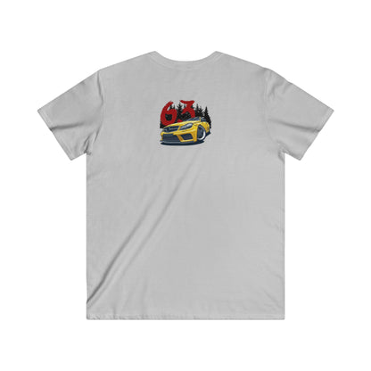 Mercedes Fitted V-Neck Short Sleeve Tee