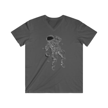 Custom Fitted V-Neck Short Sleeve Tee