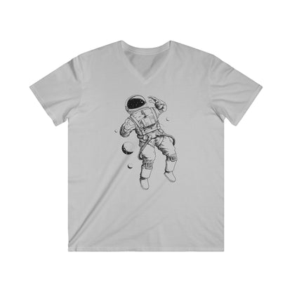 Custom Fitted V-Neck Short Sleeve Tee