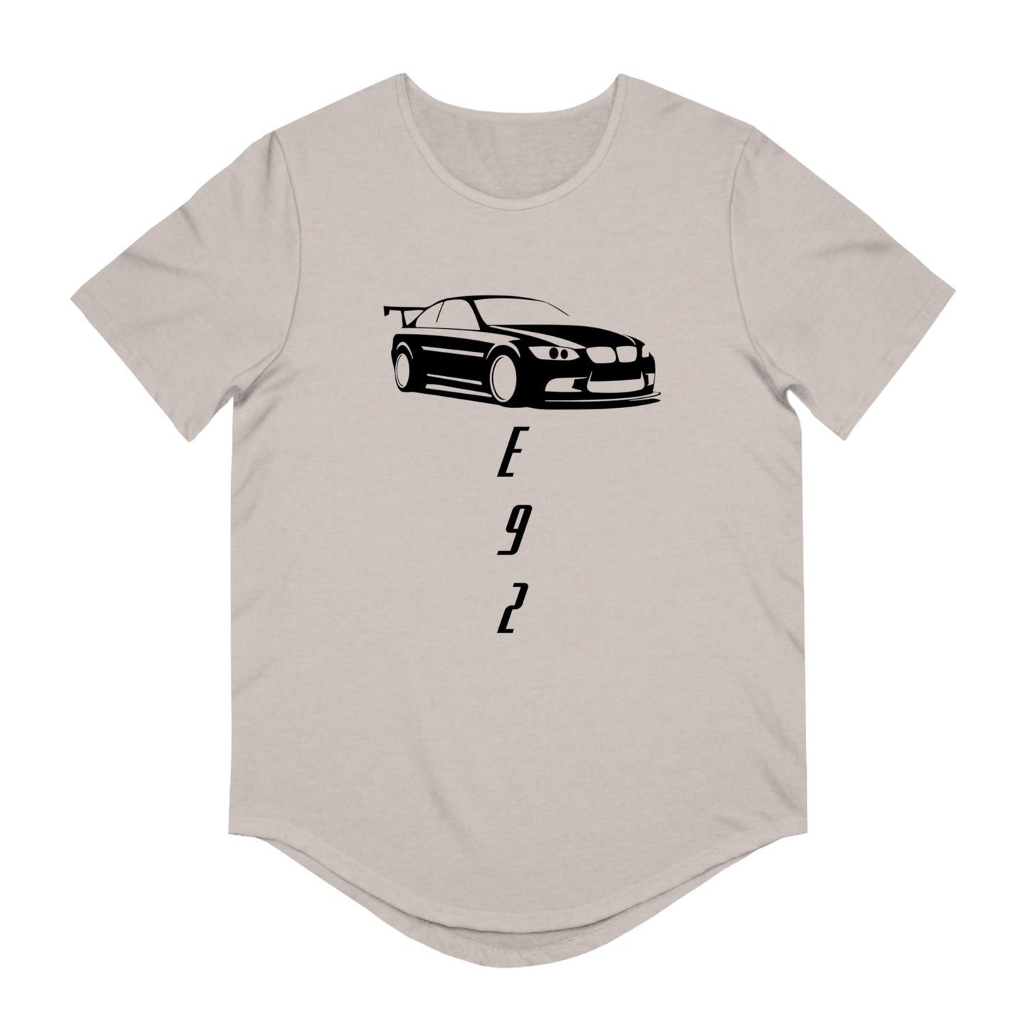 Men's Jersey Curved Hem Tee