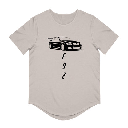 Men's Jersey Curved Hem Tee