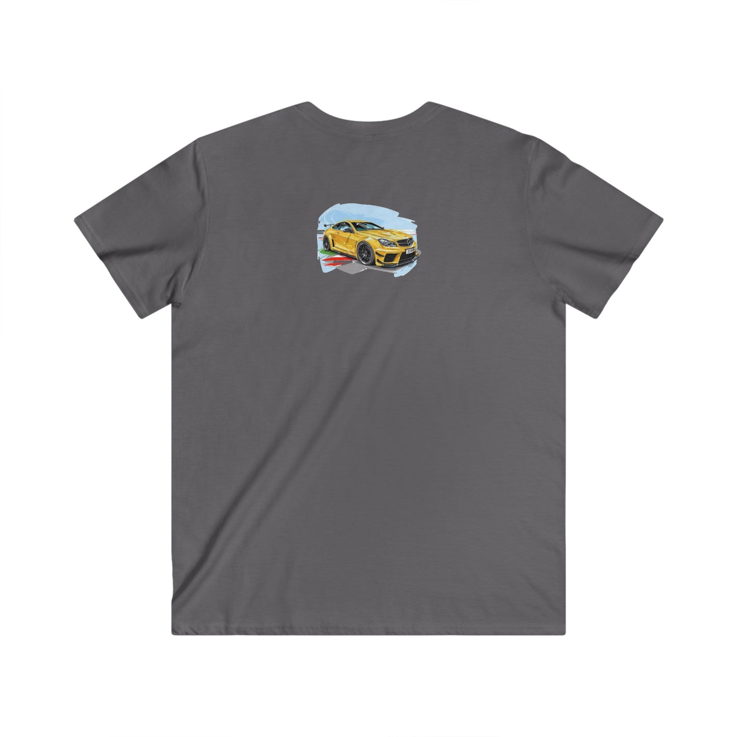 Mercedes Fitted V-Neck Short Sleeve Tee