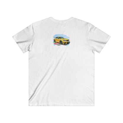 Mercedes Fitted V-Neck Short Sleeve Tee