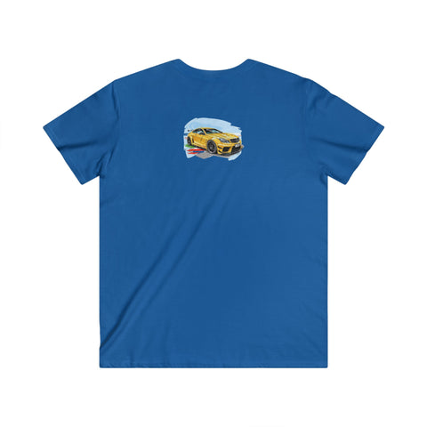 Mercedes Fitted V-Neck Short Sleeve Tee