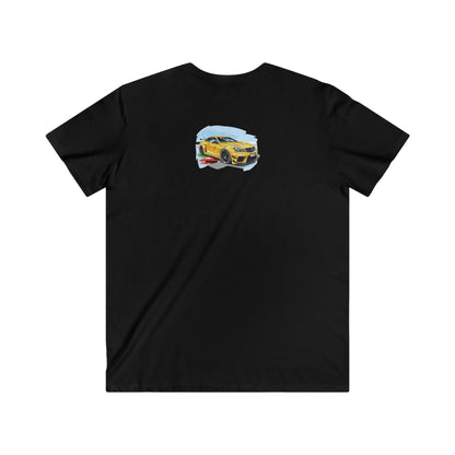 Mercedes Fitted V-Neck Short Sleeve Tee