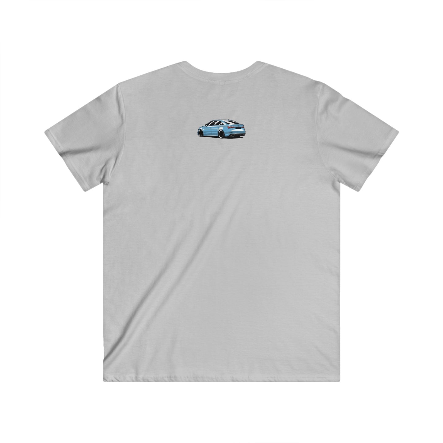 Audi Fitted V-Neck Short Sleeve Tee