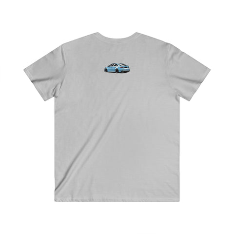 Audi Fitted V-Neck Short Sleeve Tee