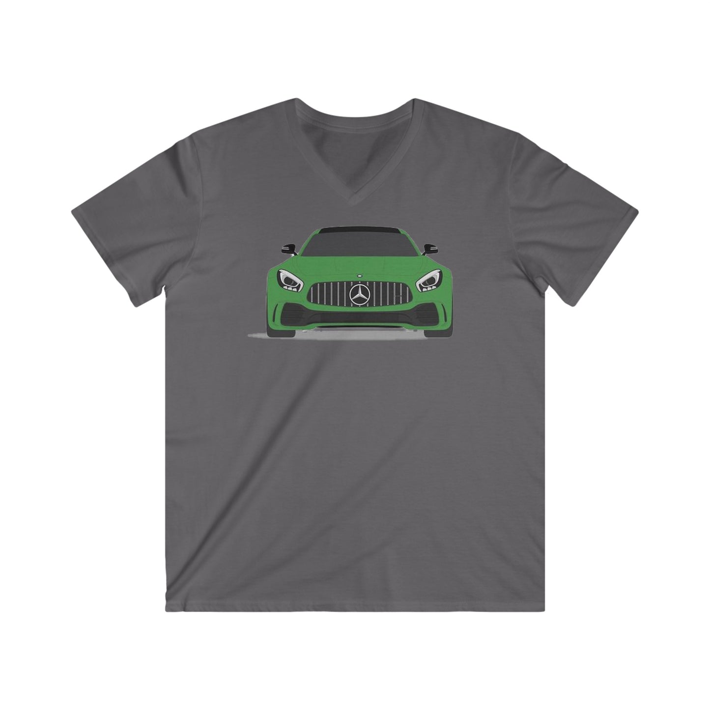 Mercedes Fitted V-Neck Short Sleeve Tee