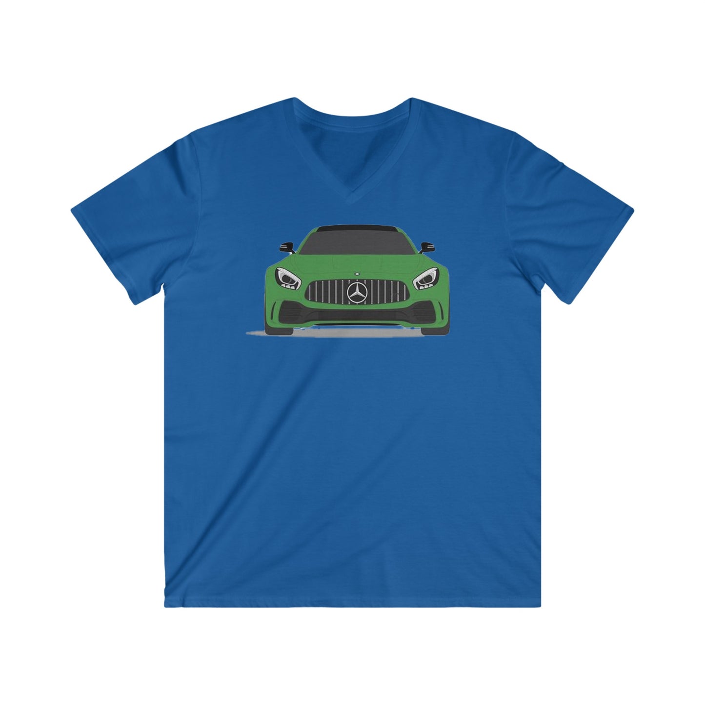 Mercedes Fitted V-Neck Short Sleeve Tee