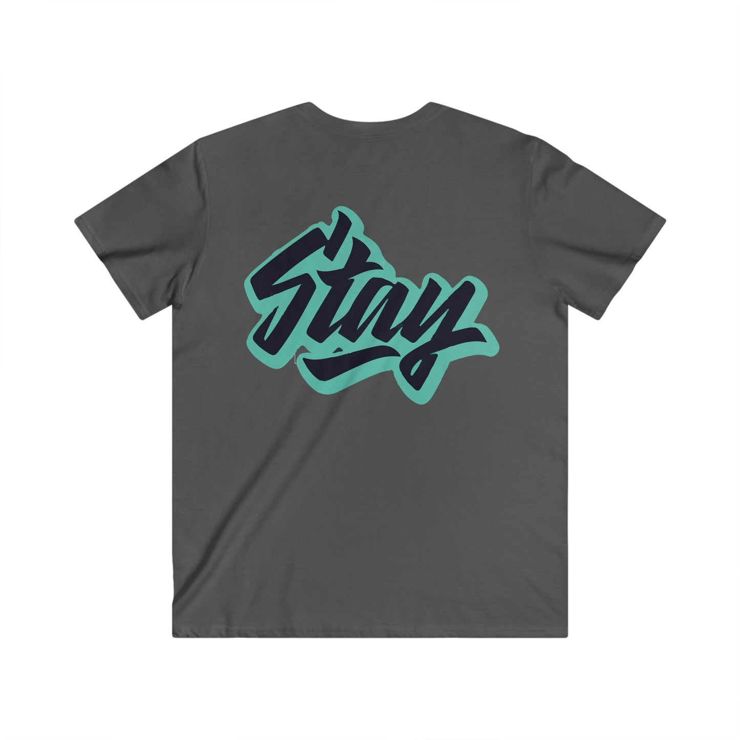 Custom Fitted V-Neck Short Sleeve Tee