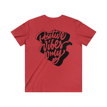 Custom Fitted V-Neck Short Sleeve Tee