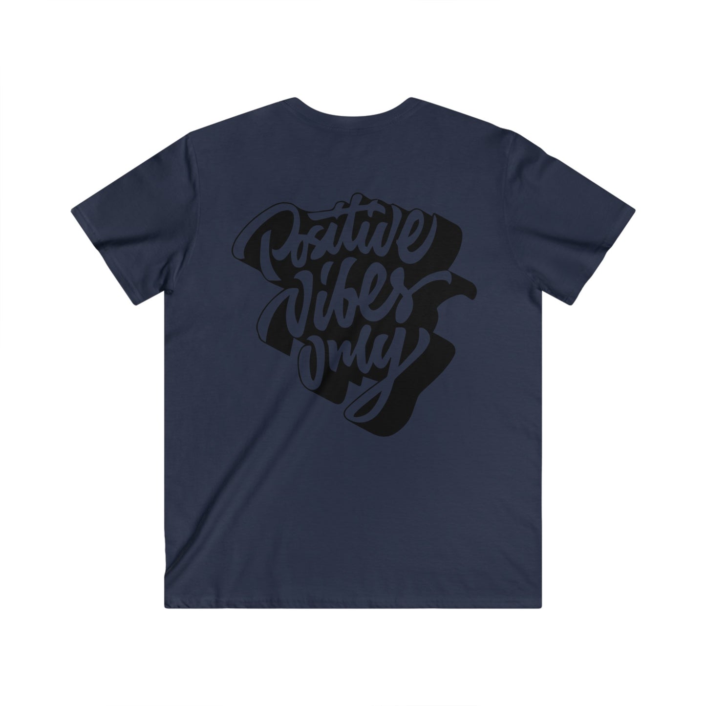 Custom Fitted V-Neck Short Sleeve Tee