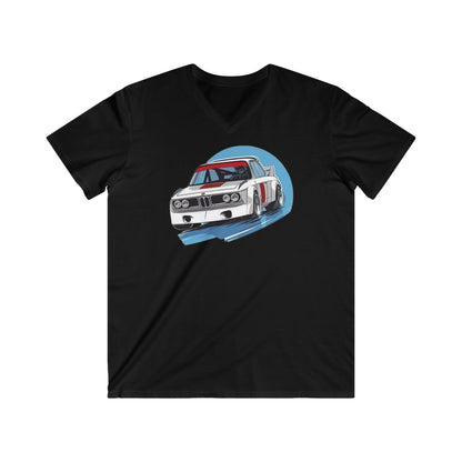 BMW Fitted V-Neck Short Sleeve Tee