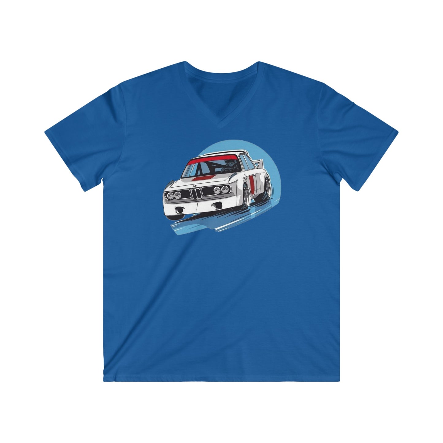 BMW Fitted V-Neck Short Sleeve Tee