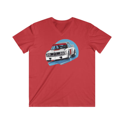 BMW Fitted V-Neck Short Sleeve Tee