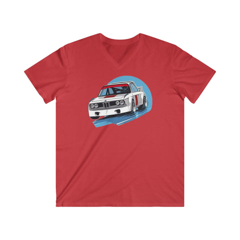BMW Fitted V-Neck Short Sleeve Tee