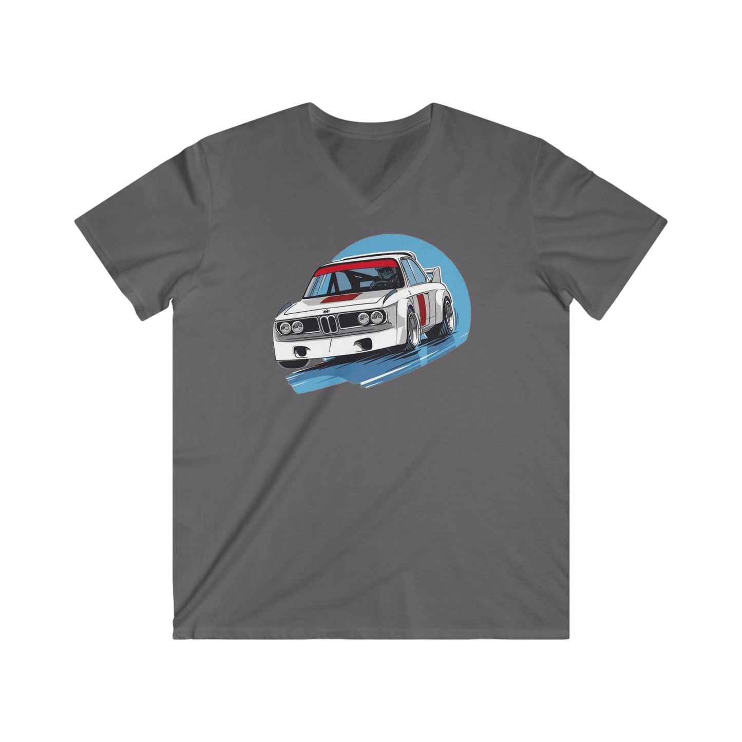 BMW Fitted V-Neck Short Sleeve Tee