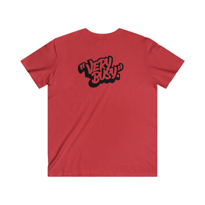 Custom Fitted V-Neck Short Sleeve Tee