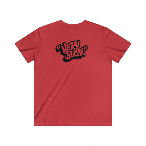 Custom Fitted V-Neck Short Sleeve Tee