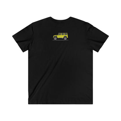 Mercedes Fitted V-Neck Short Sleeve Tee
