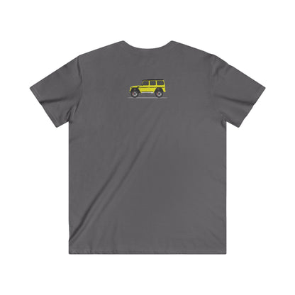 Mercedes Fitted V-Neck Short Sleeve Tee