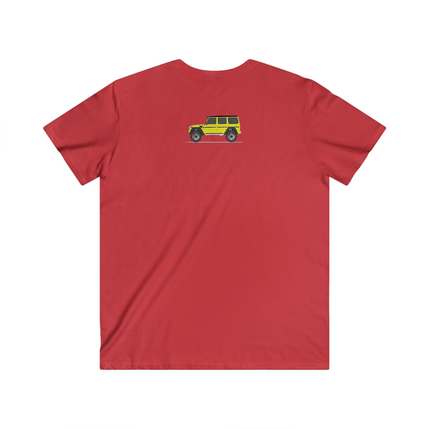 Mercedes Fitted V-Neck Short Sleeve Tee