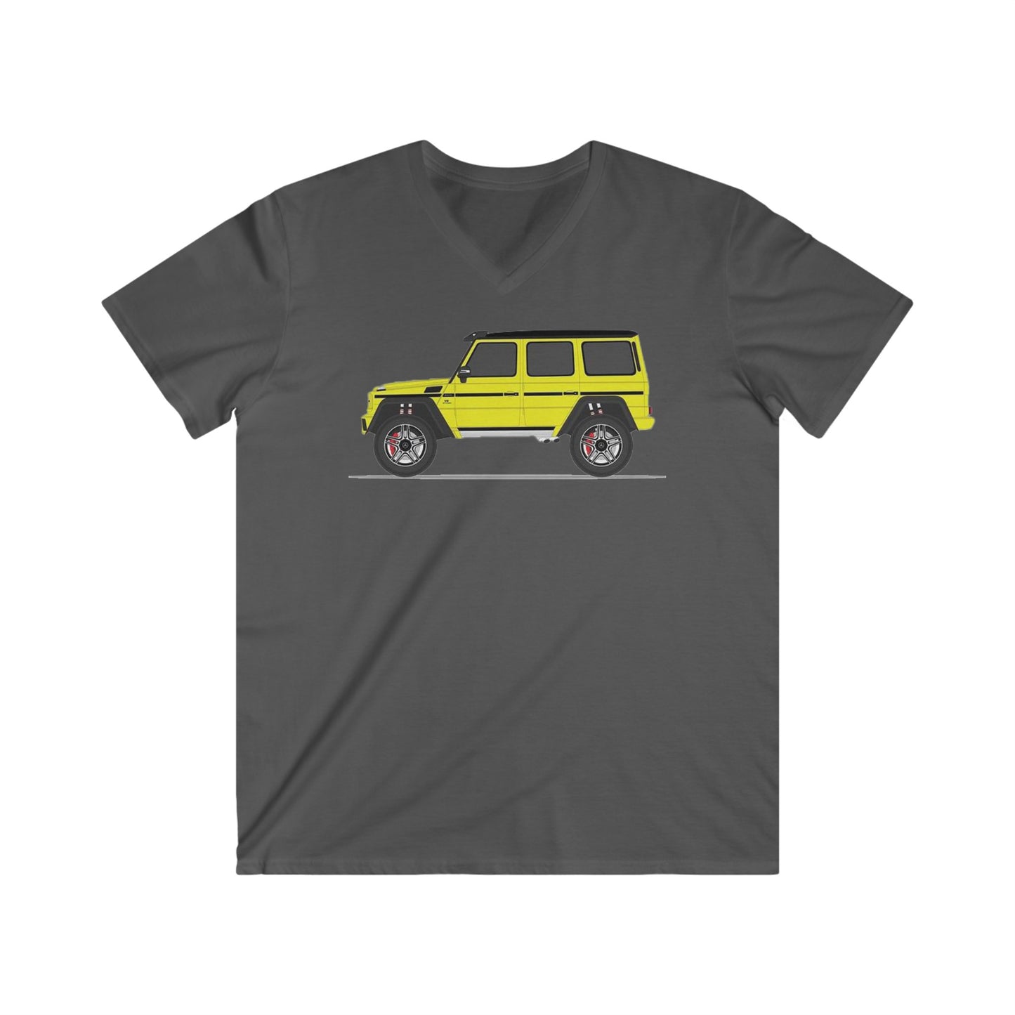 Mercedes Fitted V-Neck Short Sleeve Tee