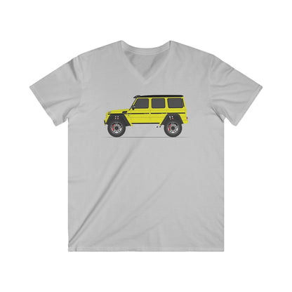 Mercedes Fitted V-Neck Short Sleeve Tee