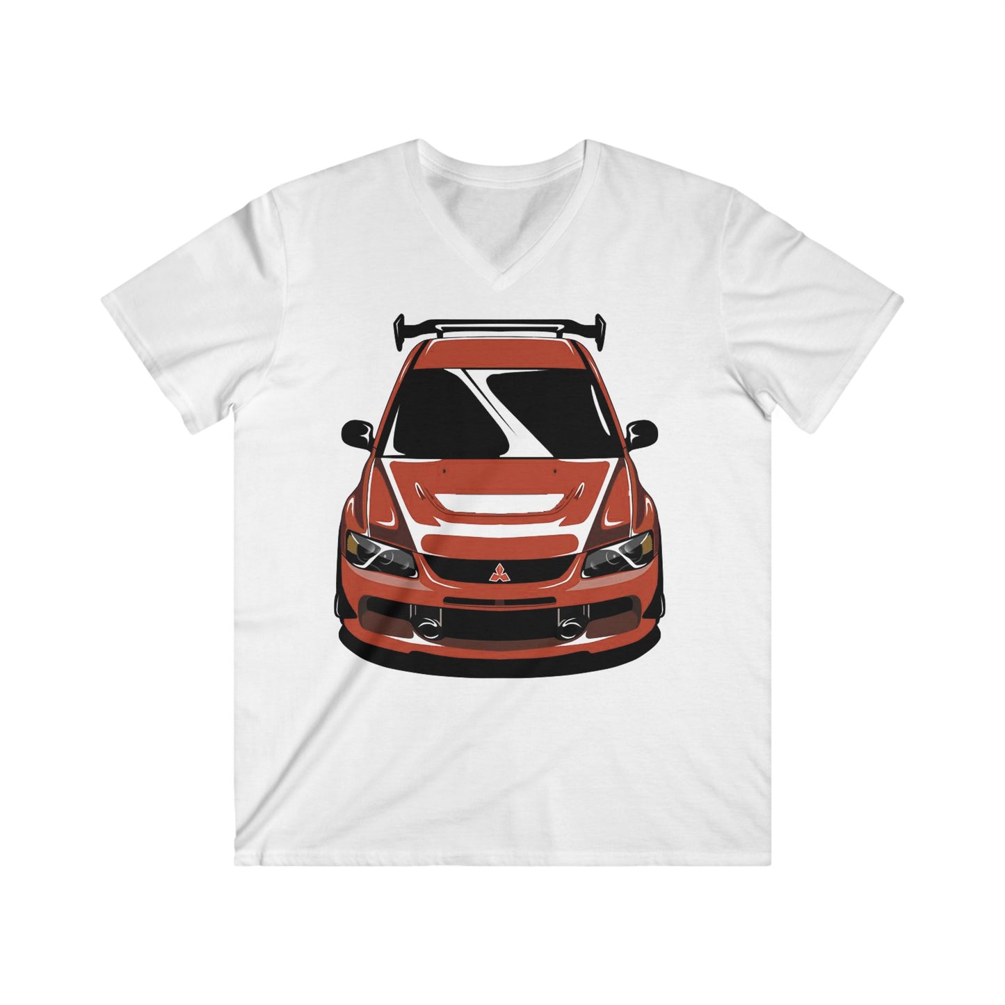 Lancer Fitted V-Neck Short Sleeve Tee
