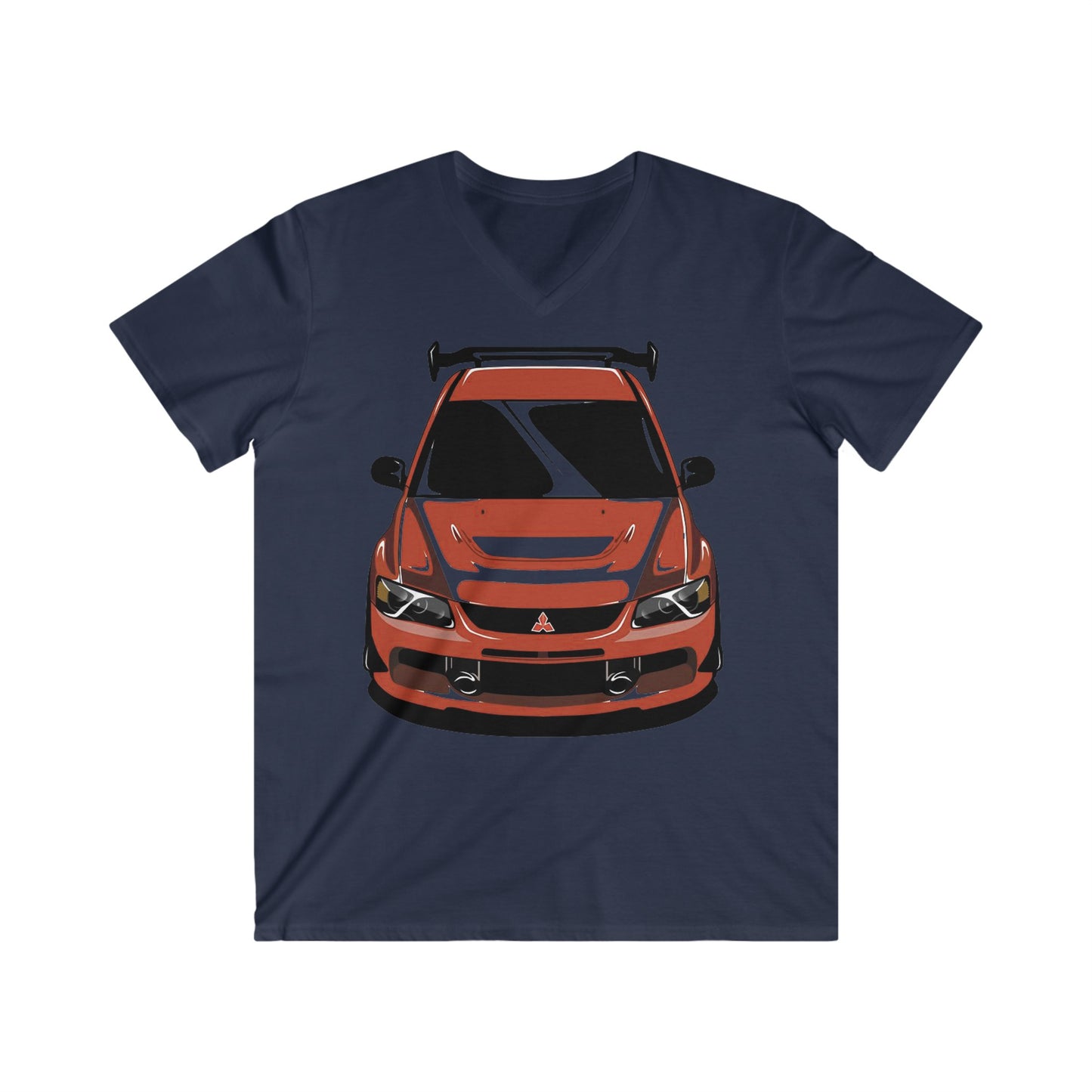 Lancer Fitted V-Neck Short Sleeve Tee