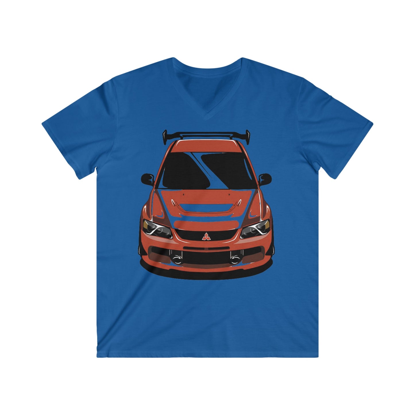 Lancer Fitted V-Neck Short Sleeve Tee