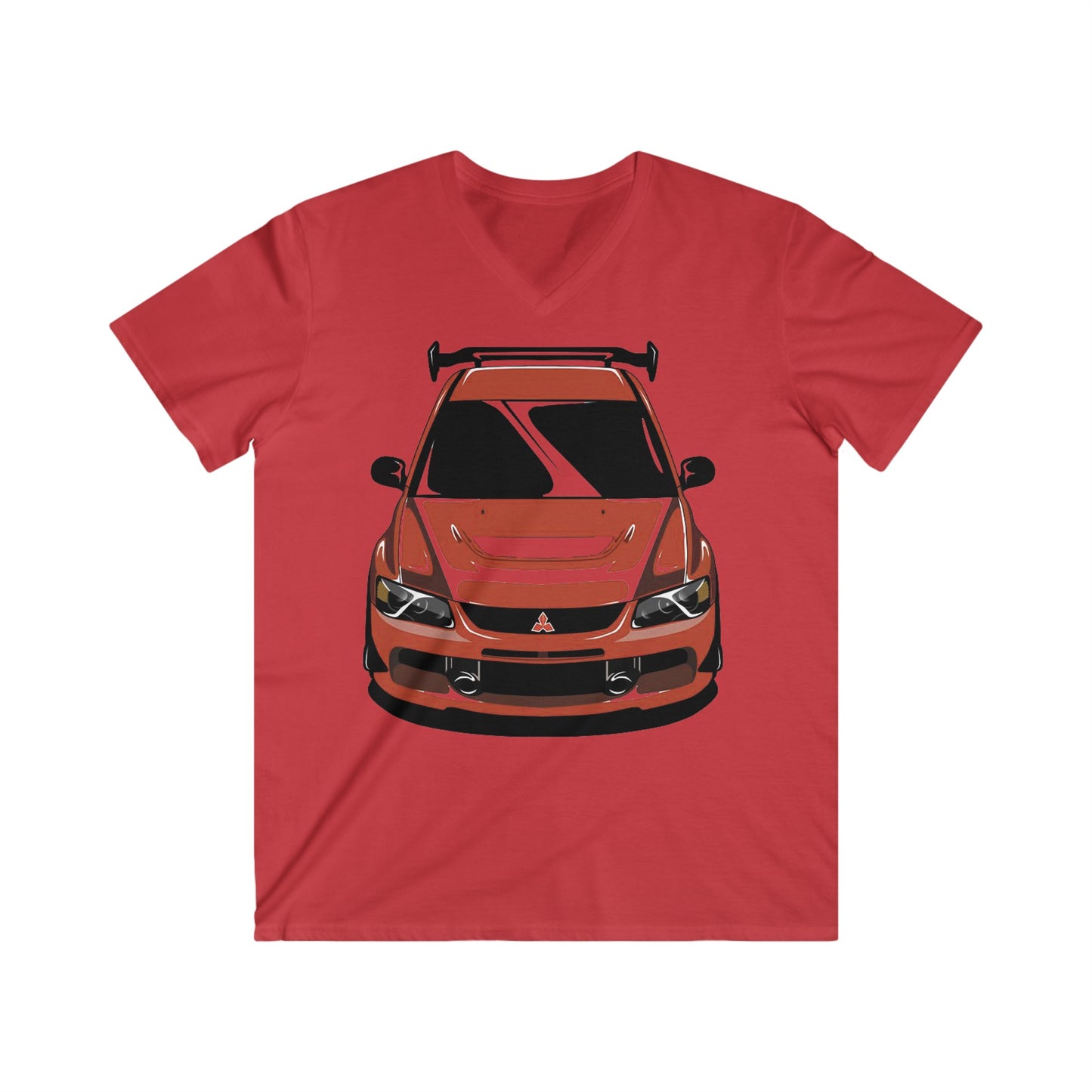 Lancer Fitted V-Neck Short Sleeve Tee