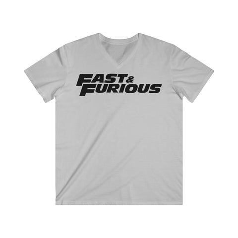 Custom Fitted V-Neck Short Sleeve Tee