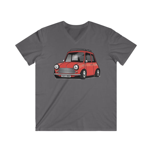 Mini Fitted V-Neck Short Sleeve Tee