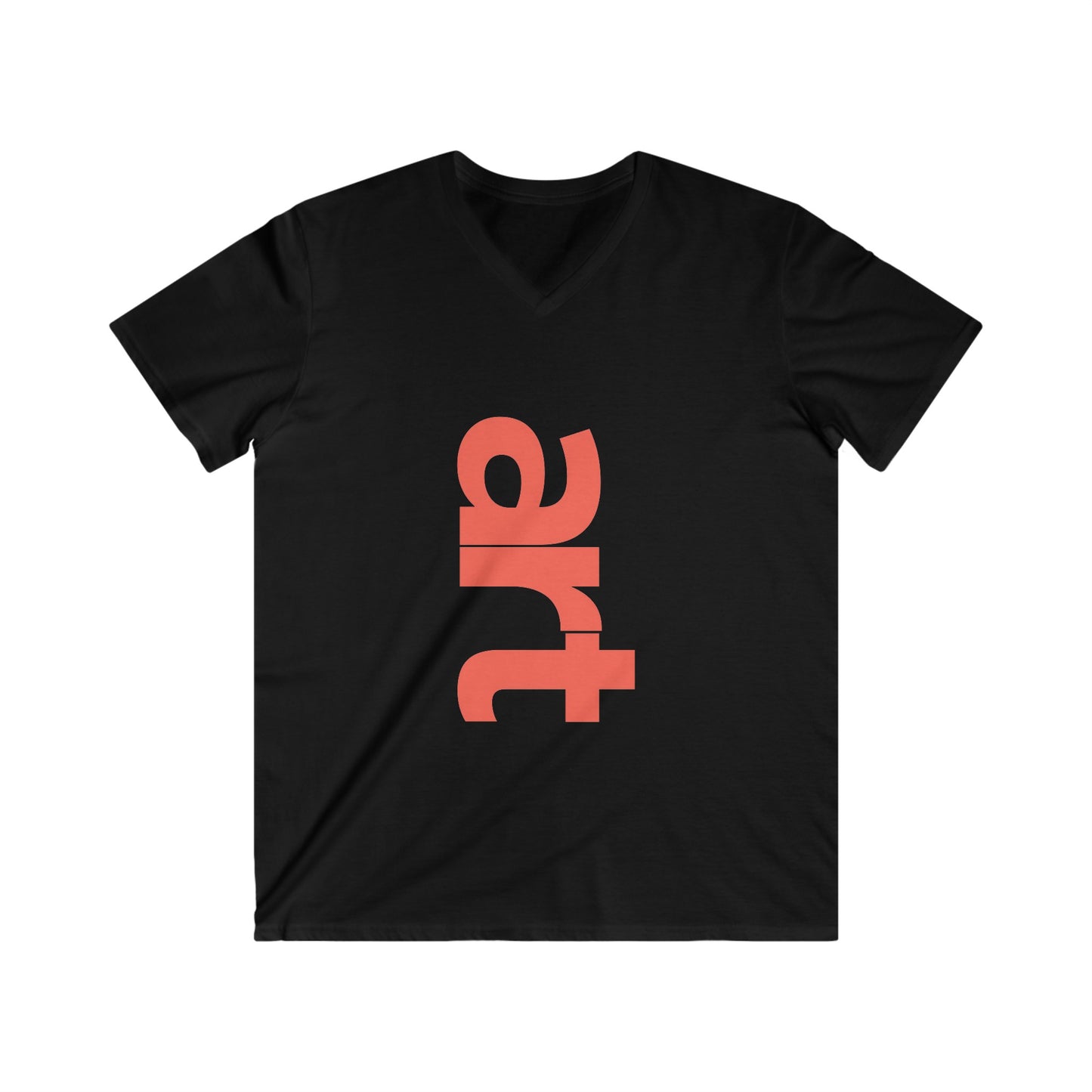 Custom Fitted V-Neck Short Sleeve Tee