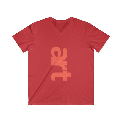 Custom Fitted V-Neck Short Sleeve Tee