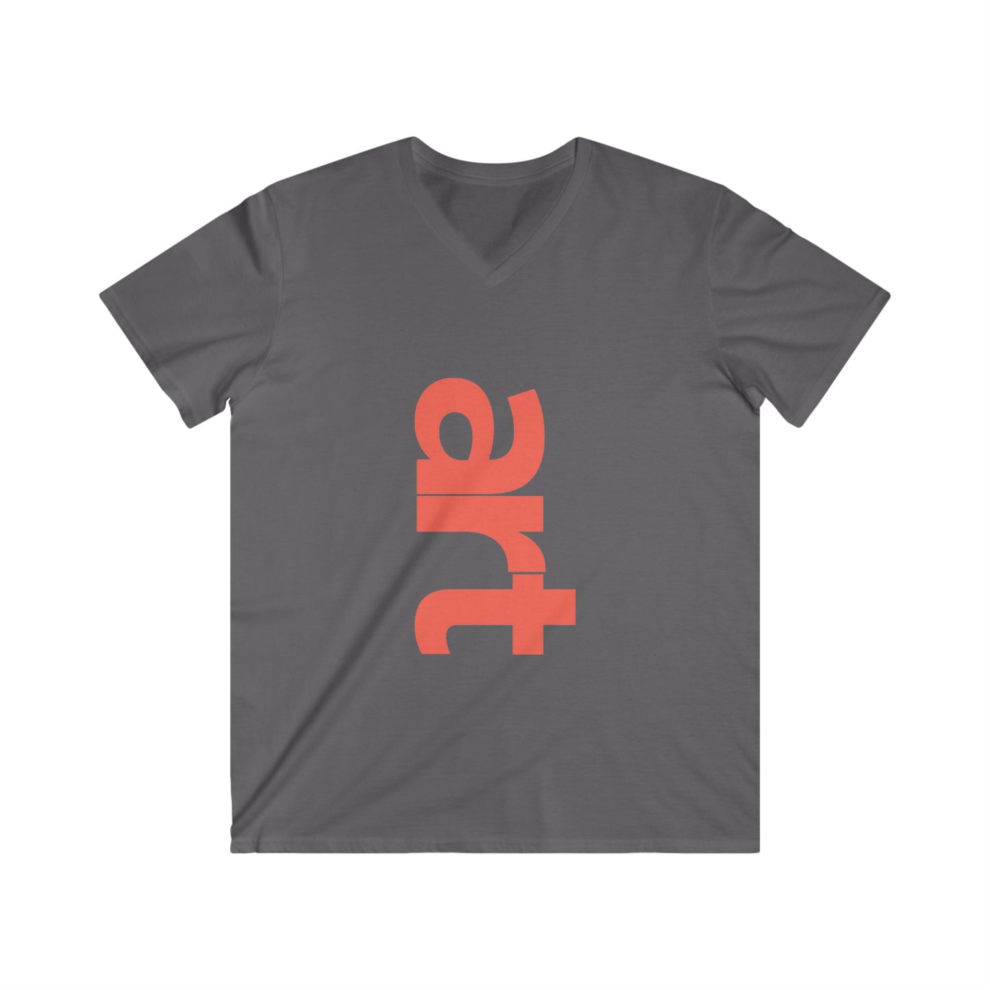 Custom Fitted V-Neck Short Sleeve Tee