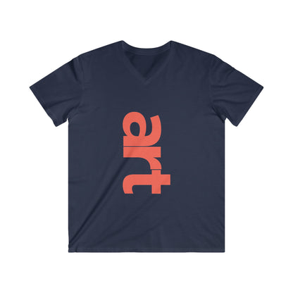 Custom Fitted V-Neck Short Sleeve Tee