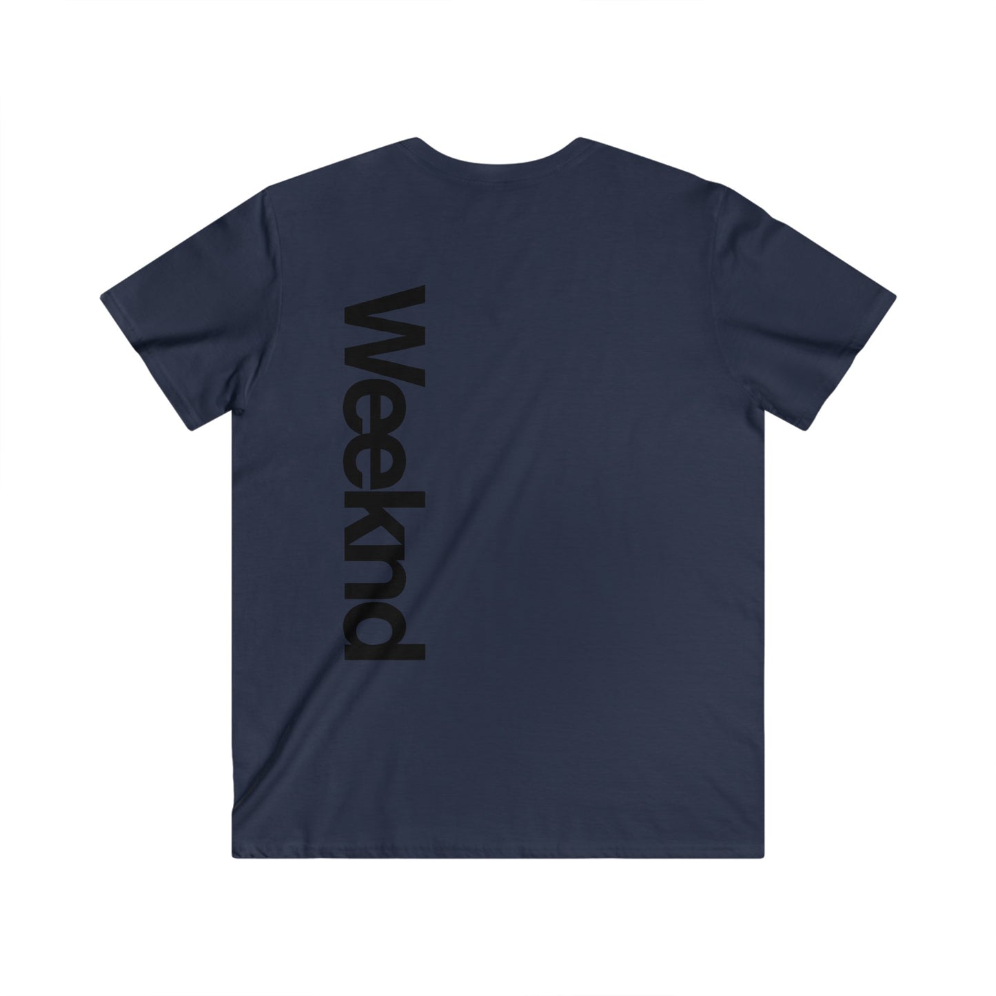 Custom Fitted V-Neck Short Sleeve Tee