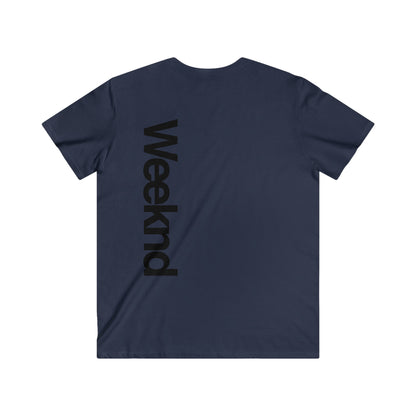 Custom Fitted V-Neck Short Sleeve Tee