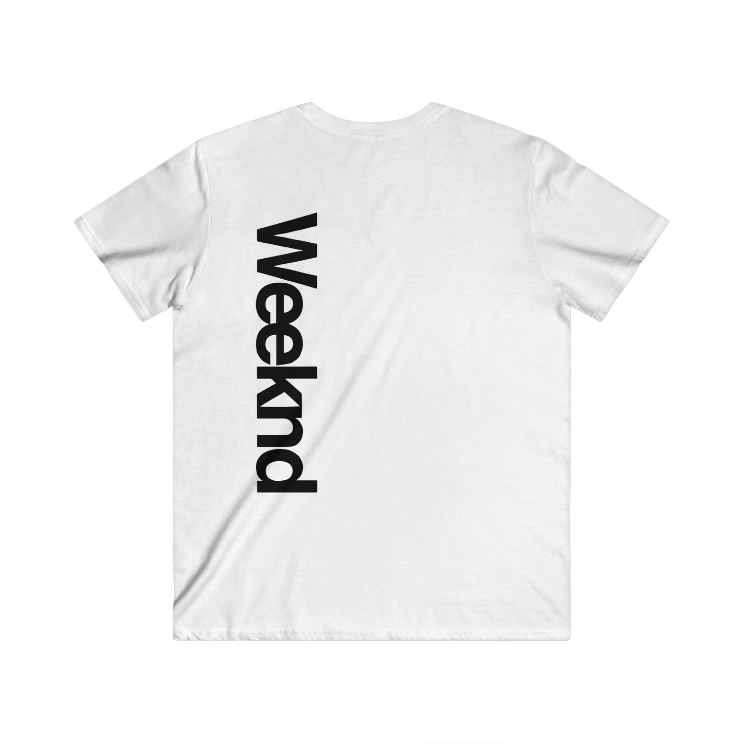 Custom Fitted V-Neck Short Sleeve Tee