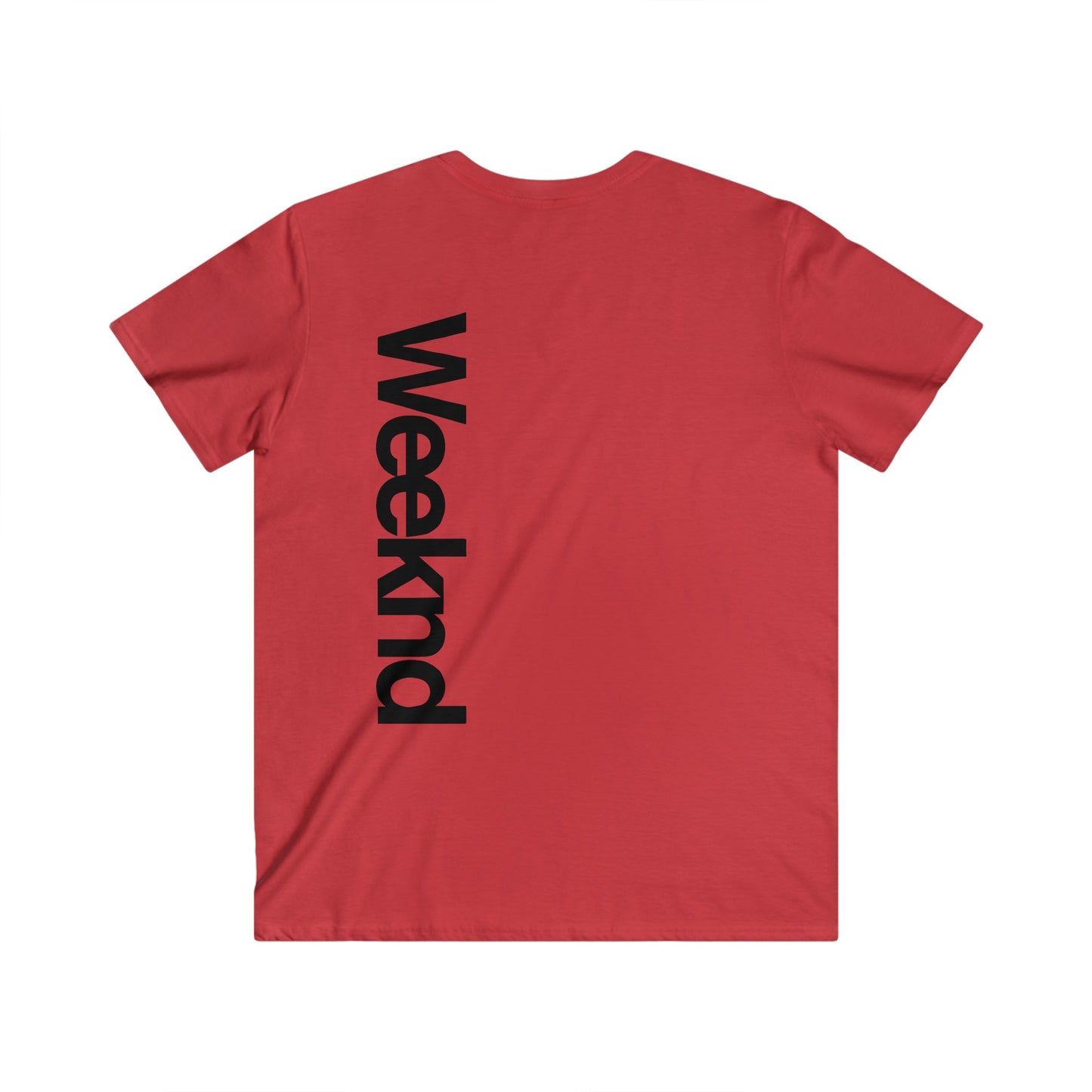 Custom Fitted V-Neck Short Sleeve Tee