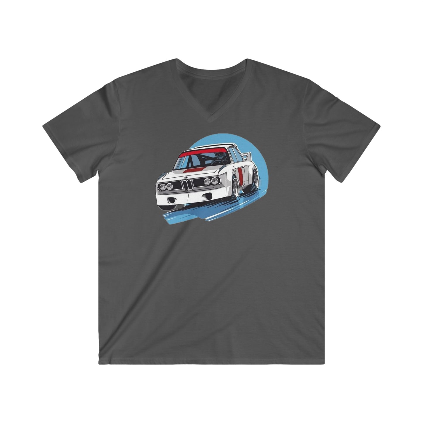 BMW Fitted V-Neck Short Sleeve Tee