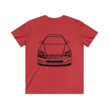 Honda Fitted V-Neck Short Sleeve Tee