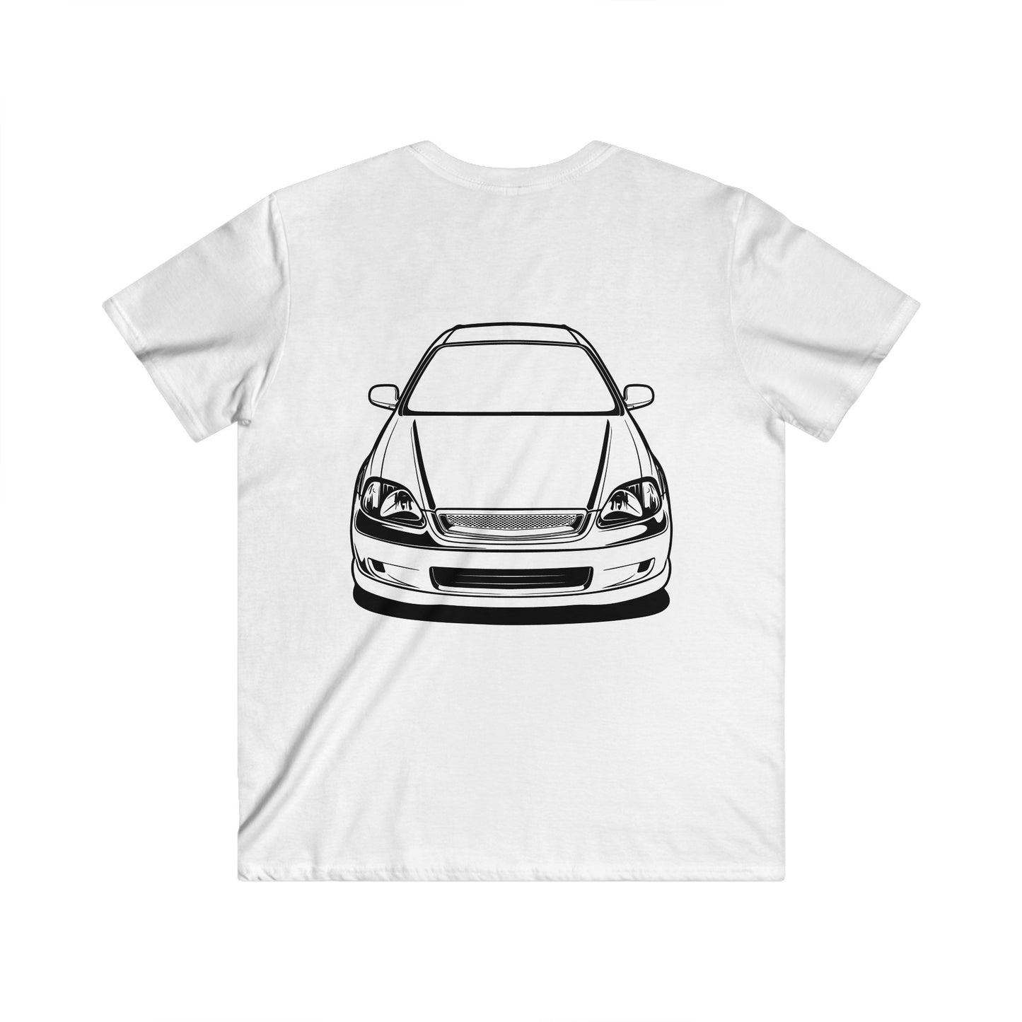 Honda Fitted V-Neck Short Sleeve Tee