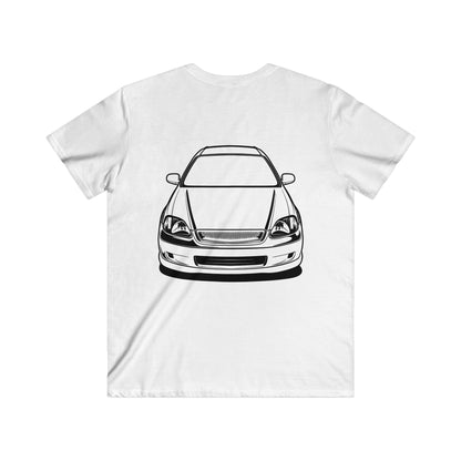 Honda Fitted V-Neck Short Sleeve Tee