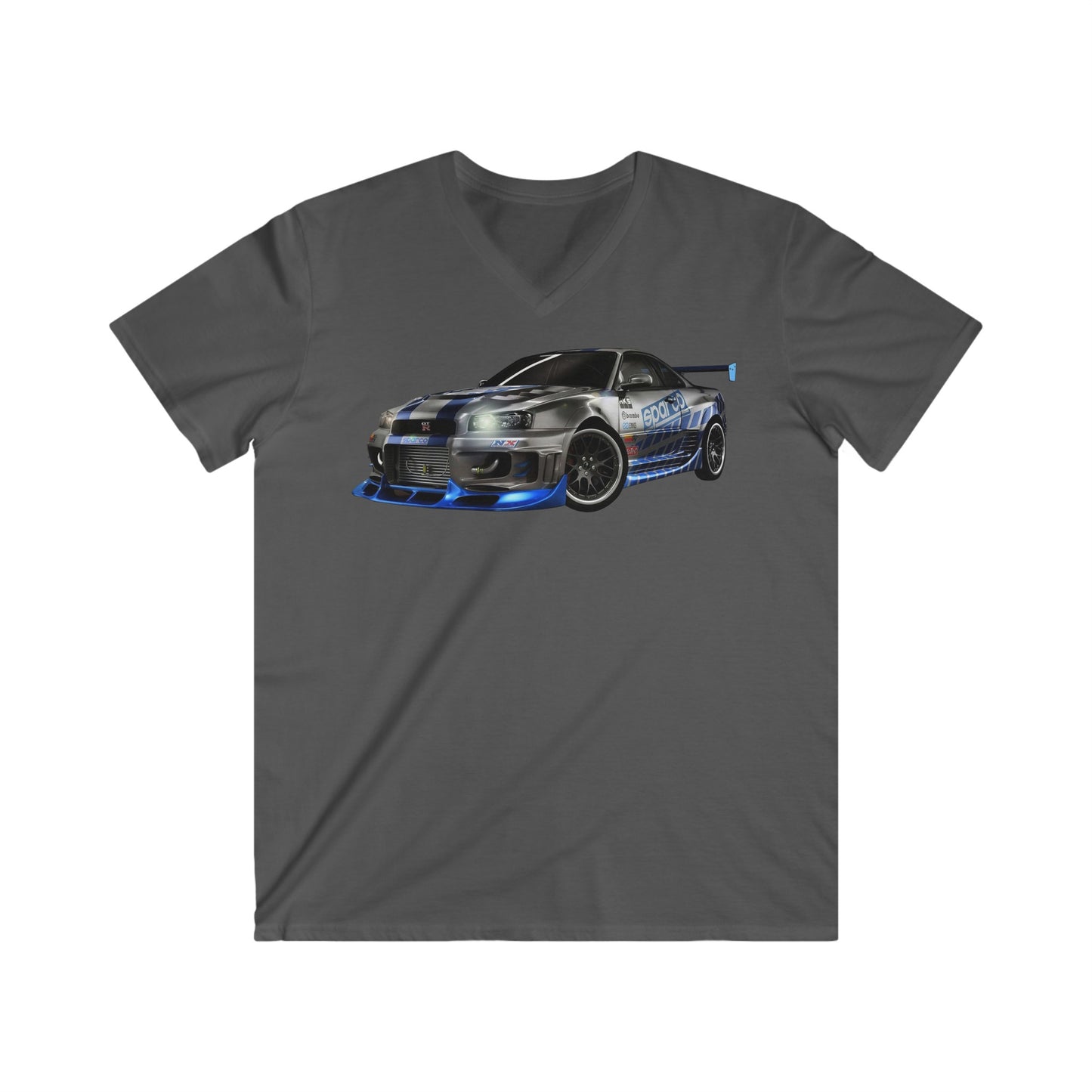 Nissan Fitted V-Neck Short Sleeve Tee