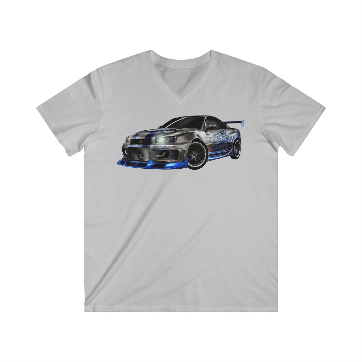 Nissan Fitted V-Neck Short Sleeve Tee