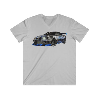 Nissan Fitted V-Neck Short Sleeve Tee